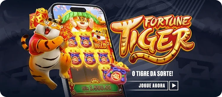 Banner do Fortune Tiger no lobby da H2bet