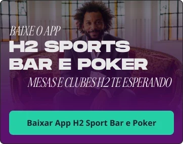 Cartão de promoções da H2bet: Baixe o App H2 Sports Bar e Poker